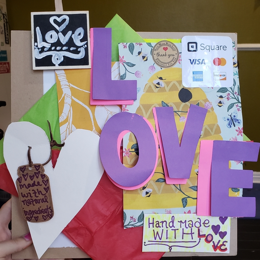 Hand made signs